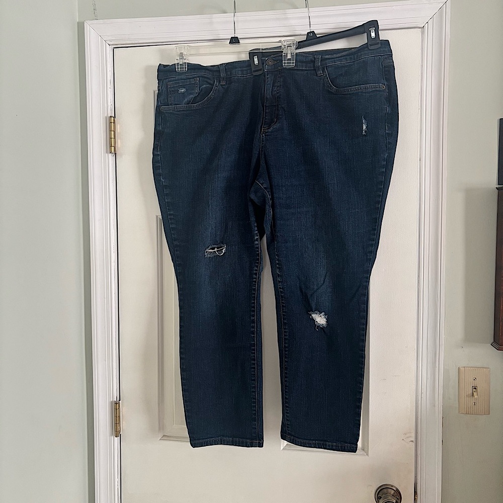 Plus size Women's Blue Jeans d&co Studio size 24w
